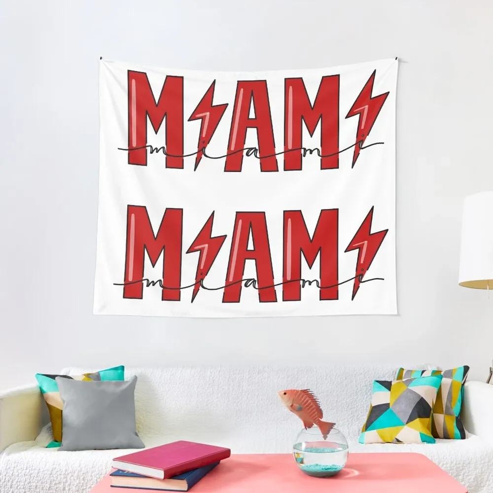 

Miami Lightning Tapestry Things To Decorate The Room Wall Coverings Wall Decoration Decorative Wall Tapestry