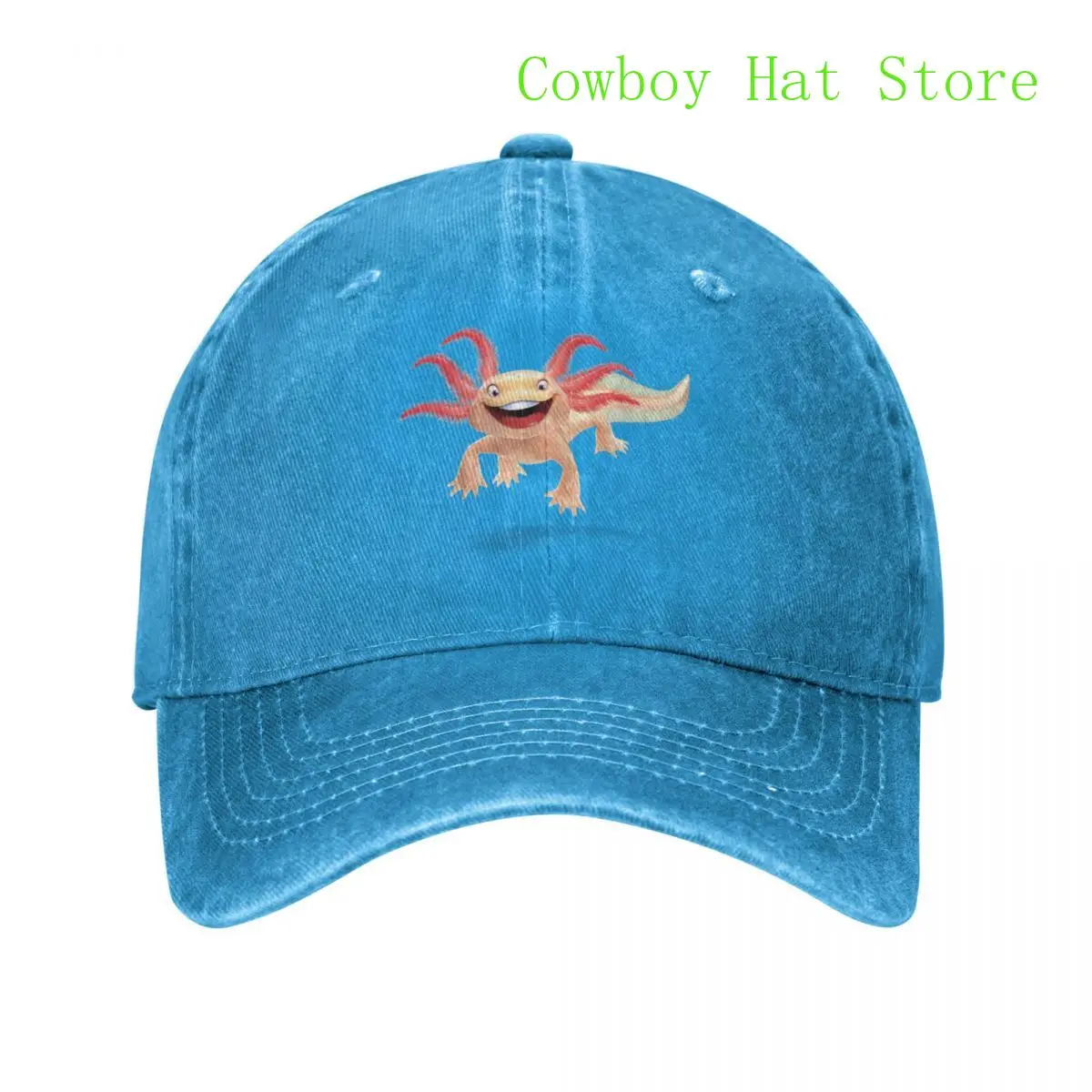

Best Axalotl - Ambystoma mexicanum - Mexican walking fish - Axolotl Baseball Cap Horse Hat Golf Hat Cap Female Men'S