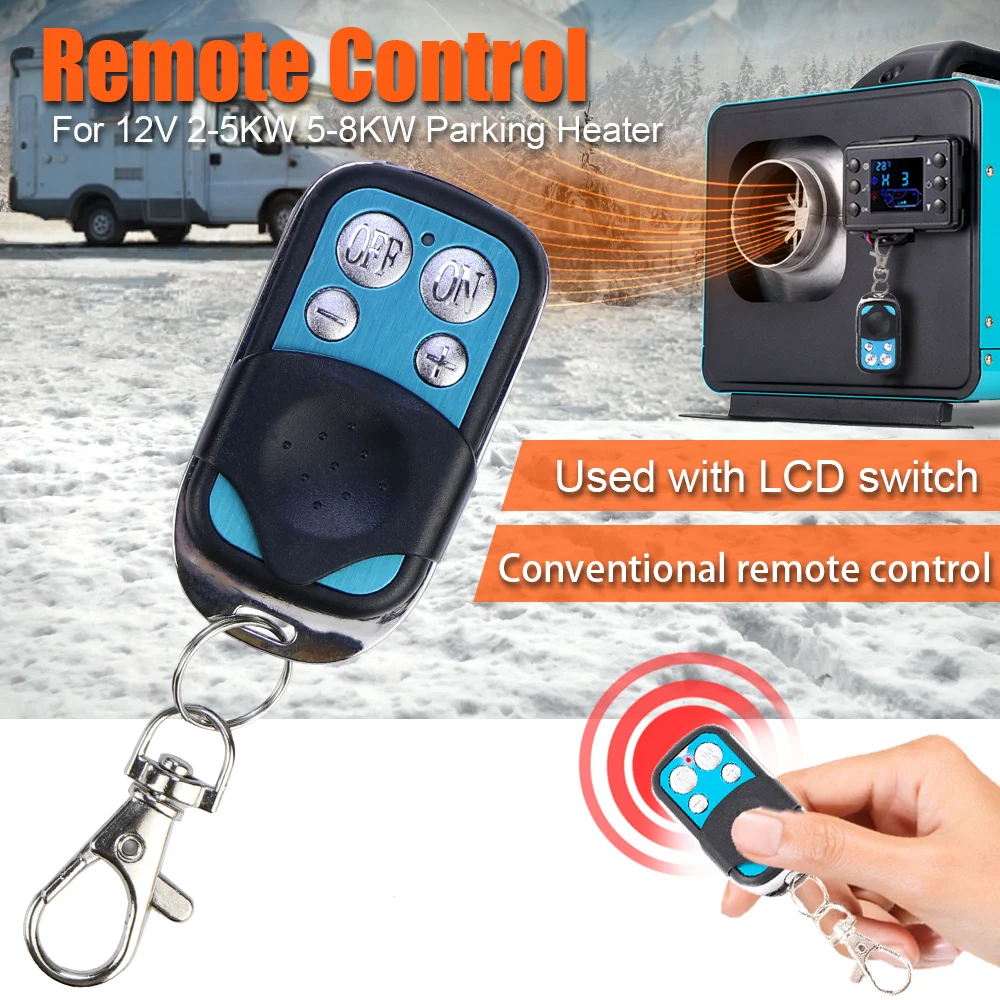 5KW Air Diesel Parking Heater Display Switch Control 6-button LCD Switch For Parking Heater Controller Board Motherboard