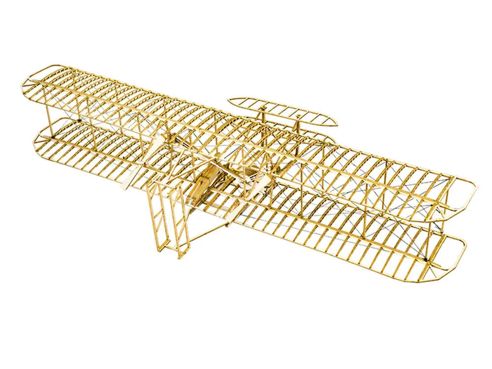 

Деревянные 3D-пазлы, Самолеты «сделай сам», братья Райт, летающий самолет лазерной резки, деревянная модель самолета, подарок для взрослых и подростков