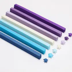 Vibrant Origami Star Paper Strips - 540 Sheets, 27 Colors for DIY Crafts and Home Decor (Fantasy series540she)