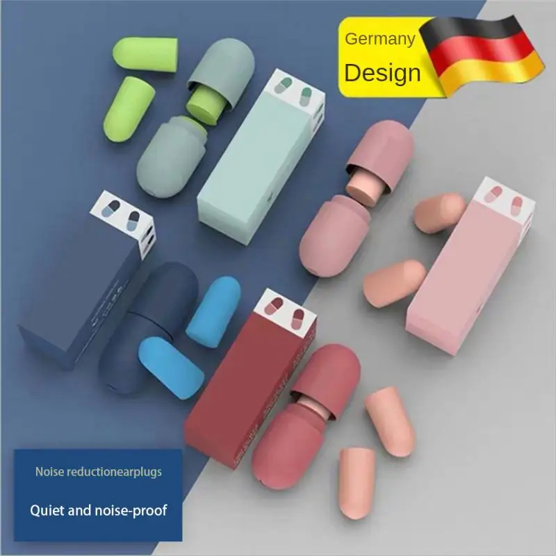 

Ear Plugs Mute Sleeping Soft Slow Soundproof Anti-noise Rebound