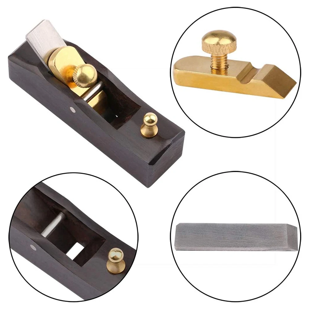 Mini Hand Planer Wood Planer Hand Tool Flat Bottom Trimming Plane for Wood Planing Surface Smoothing