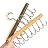 8 Hooks Bra Hanger Belts Camisole Clothes Organizer Rack Tie Hats Scarf Holder Non-slip Space Saving Wardrobe Storage 4