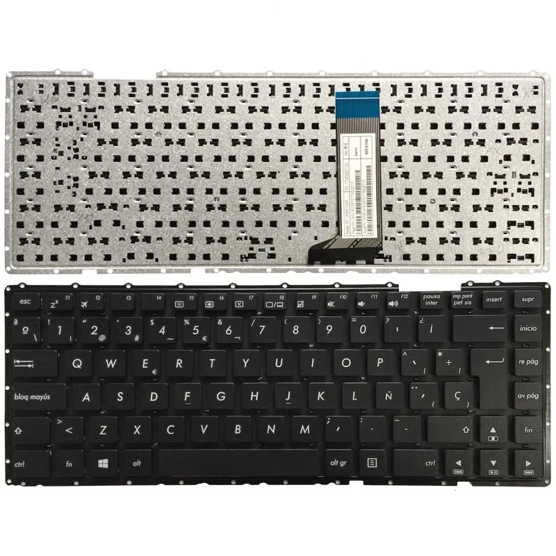 

Spanish/Latin Laptop Keyboard for Asus X451 X455 X454 R455 A455L F455 X451C X451CA X451MA X451MAV A455 A450 X403M W419L SP/LA
