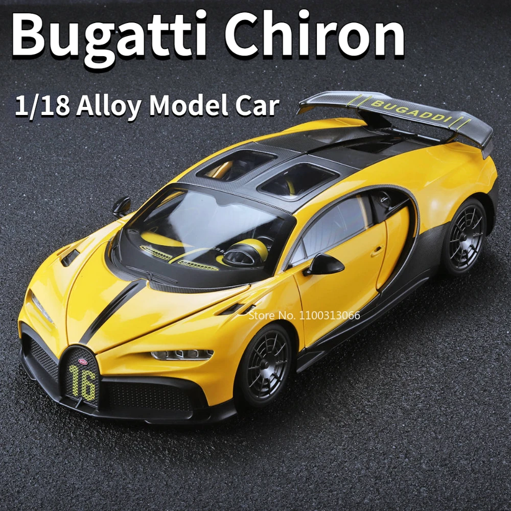 Bugatti Chiron Modelo De Veículo Com Som