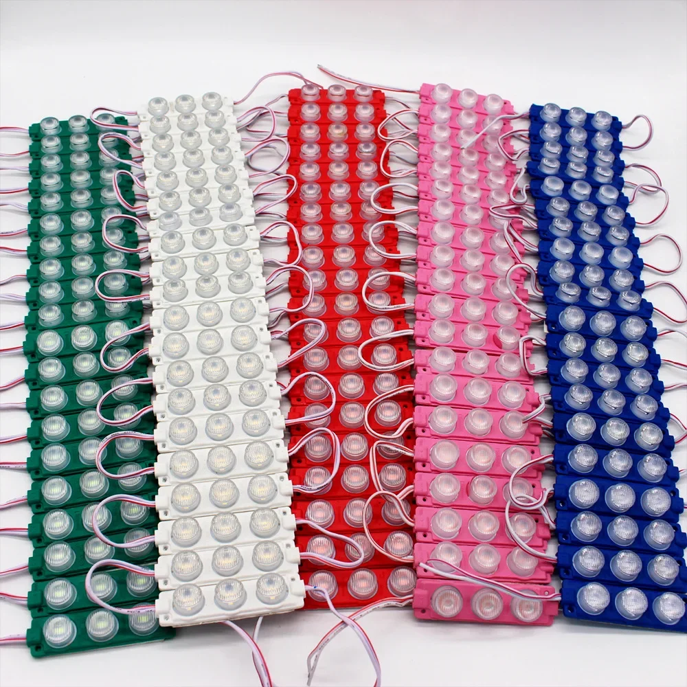 20pcs 3 6 LED Module Lights 12V Outdoor Injection Waterproof for Advertisement Shop Signboard Letter Light-box Decor LED Modules LED Module LED Light