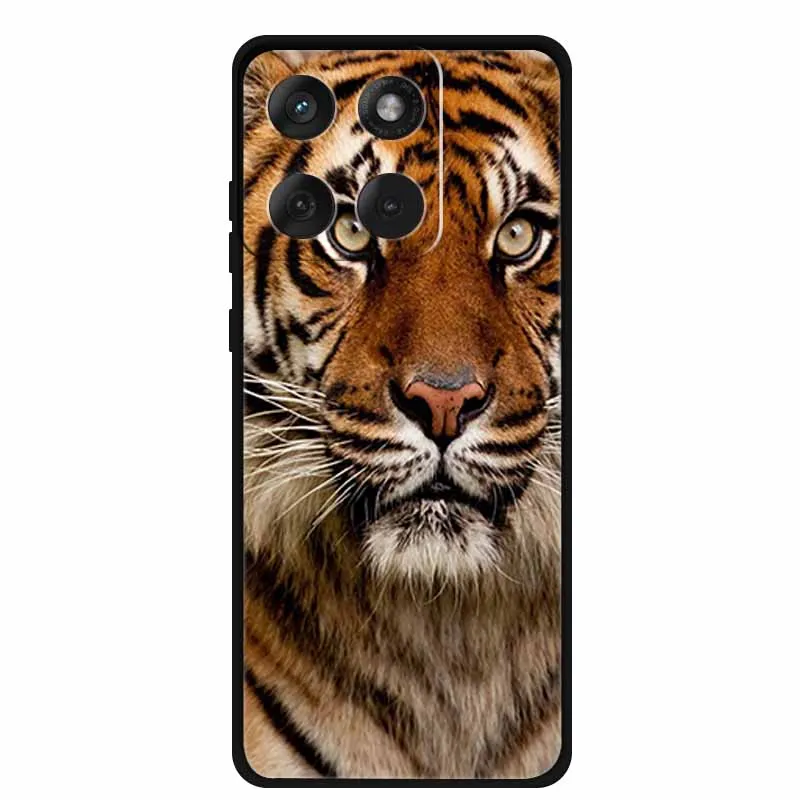 Fashionable Black Silicone TPU Soft Phone Case – Sleek Protective Back Cover s