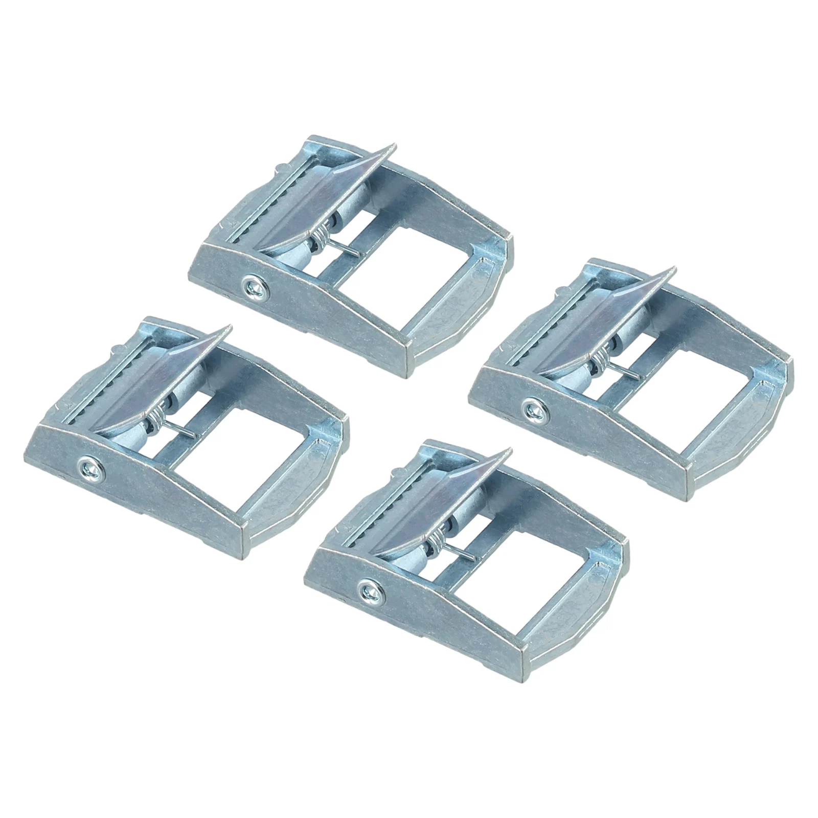 

4Pc Outdoor Camping Climbing Buckle For Heavy Duty Tie-down Cargoes Strap Fixed Tensioner Ratchet Buckle Zinc Alloy Tools