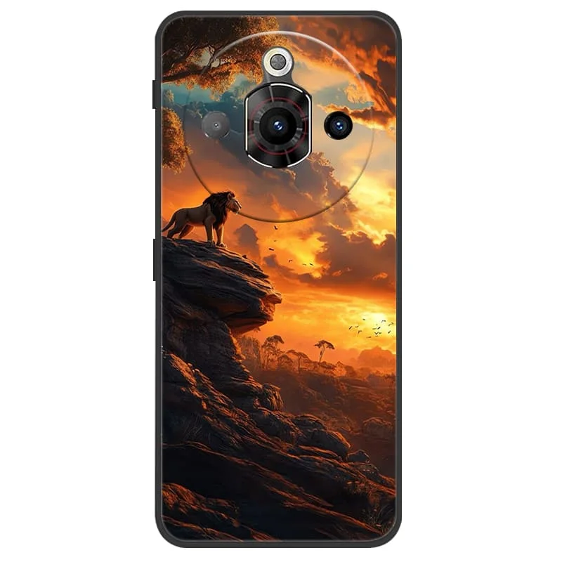 Cute Fashion Black Silicone Soft Phone Case - Shockproof Back Cover Shell