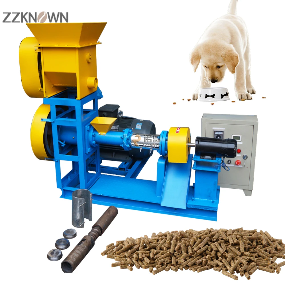 thumbnail image 1 of Extrusora de alimento para perros y animales Máquina para fabricar pellets de alimento flotante para peces Máquina para fabricar pellets de alimento flotante para peces, 1 of 4