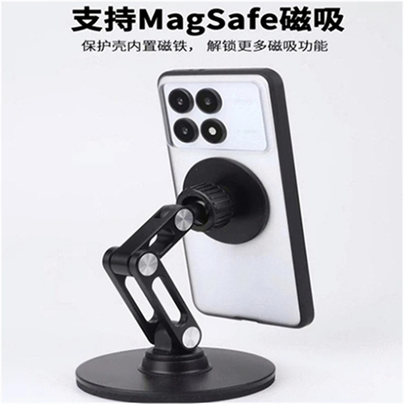 Magnetic Clear Silicone Shockproof Phone Case with Camera Protection and MagSafe Compatibility