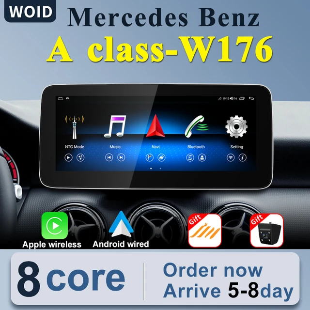 For Mercedes Benz A W176 GLA CLA A200 A180 2013 2018 Android 12 Car Radio  GPS Navigation CarPlay Multimedia Player HD Screen - AliExpress
