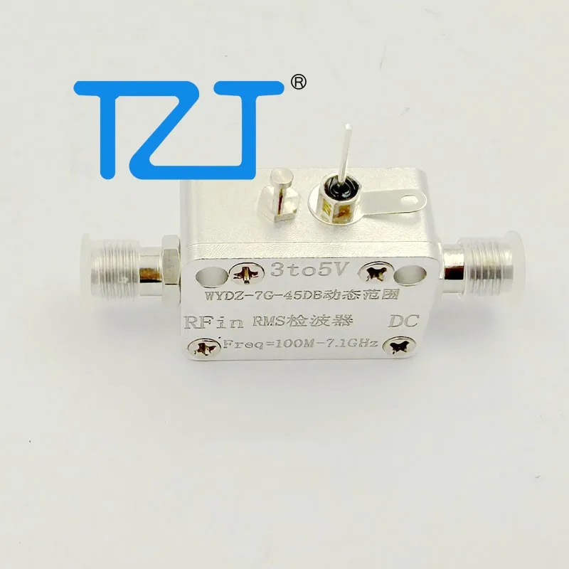TZT WYDZ-10G-40DB 0.01-10GHz RMS 유효값 전력 감지기 모듈 완전 차폐 쉘이 있는 빠른 응답 RF 전력 감지기