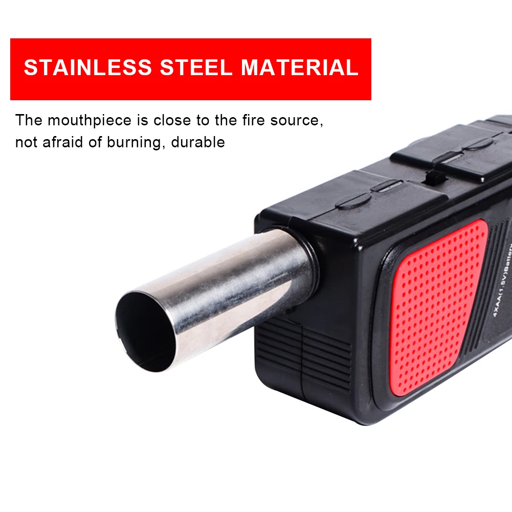 Handheld Electric BBQ Fan Air Blower Portable for Outdoor Camping Barbecue Picnic BBQ Cooking Tool Bakery Grill Accessories 4