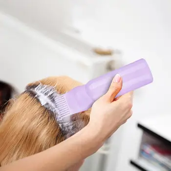 3 colori portatile tintura per capelli pettine colorato bottiglia salone olio per capelli radice pettine applicatore bottiglia parrucchiere colorazione forniture 1