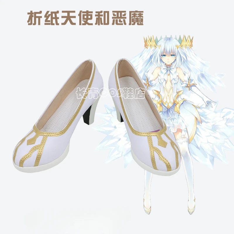 

Аниме свидание живой Ангел Дьявол тобичи оригами косплей обувь комикс Хэллоуин Карнавал косплей костюм реквизит косплей мужские ботинки Cos