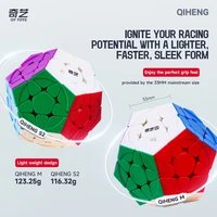 QiYi Qiheng Megaminx Magic Cube 3x3 Dodecahedron Professional Speed Puzzle 12 Face Children Toy Special Speedcube Cubo Magico 2