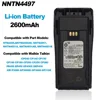 PMNN4497DR Walkie Talkie Li-ion Battery 2600mAh Upgraded TYPE-C Charging For  GP3688 GP3188 CP450 EP450 Two Way Radios 1