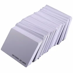 Enhanced Contactless RFID Access Control Cards - 125KHz EM4100, Pack of 100