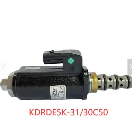 For Kobelco Excavator SK200/230-6E SK200-8 SK200-6 SK330-6 SK350-6 Proportional Solenoid Valve YB35V00005F1 KDRDE5K-31/30C50-107