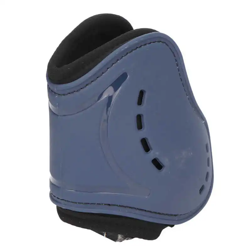Horse Hind Leg Boots Breathable Adjustable Impact Absorbing Prevent Slip Horse Fetlock Boots for Horse Leg Protection 6