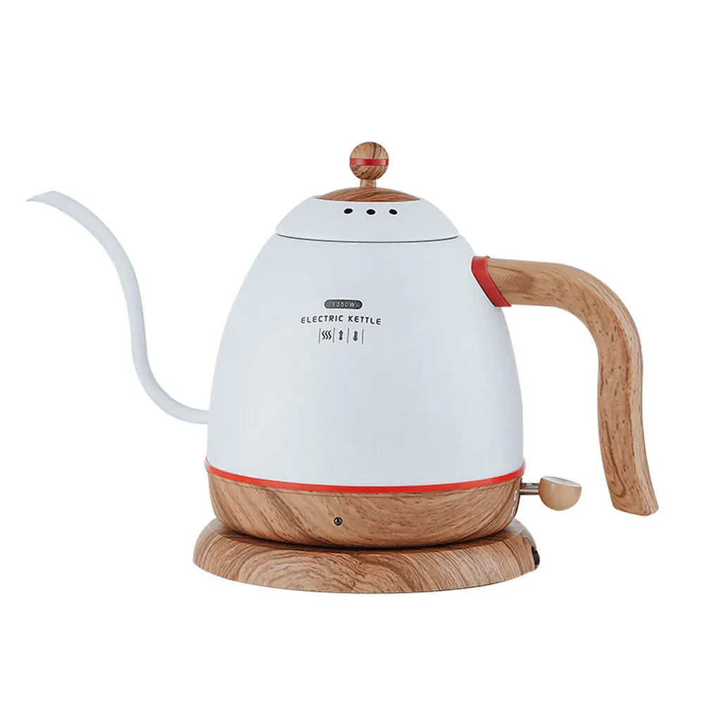 Thermal Coffee Bottle With Thin And Long Mouth Electric Kettle With Temperature Control To Brew Instant Coffee Appliance Home
