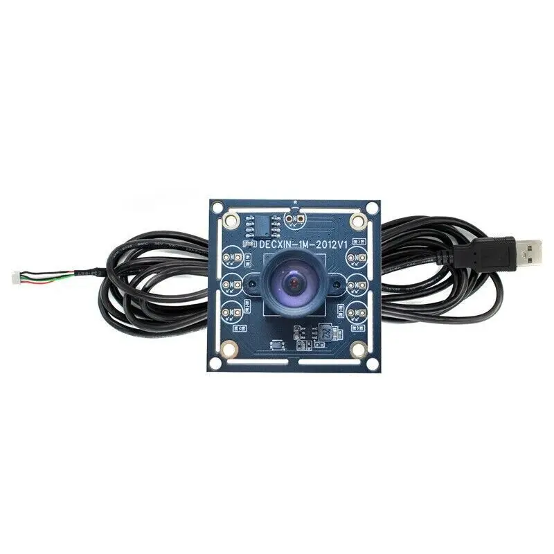 Camera Module 3PCS 100 Degree Camera Module 1MP OV9732 1280x720 USB Free Driver Manual Focus Camera with 2 Meter Cable for WinXP/7/8/10