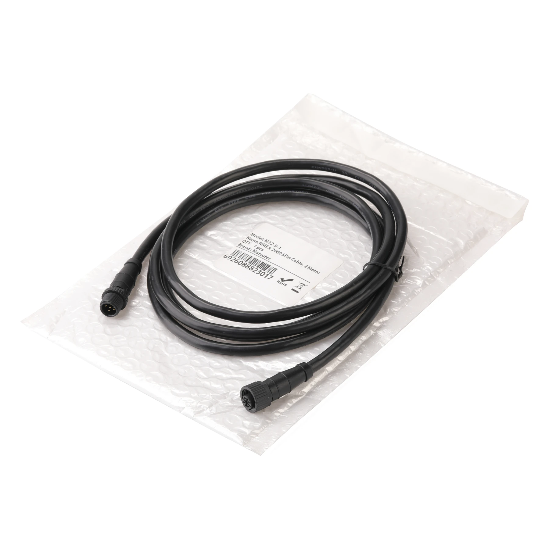 Résistance De Terminaison Mâle NMEA 2000 M12 5 Broches IP67 - Pour Réseaux Embarqués Lowrance, Simrad, B&G, Navico