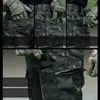 Outdoor Tactical Sets Men Clothing Multi-Pocket Shirts +Straight Cargo Pant Suits Camo Wear-resisting Windproof Hunting Clothes 5