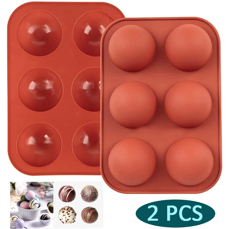 Ball Shaped Silicone Mold, Chocolate Mold, Silicone Mousse Cake Mold, Round  Professional Hemispherical Chocolate Mold, Ice Cube Chocolate Pudding  Mousse Jelly Silicone Baking Mold (6 / 8 / 15 Cavities) - Temu United Arab  Emirates