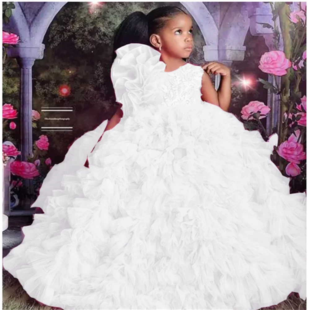 Flower Girl Dresses for Wedding flower girl dresses floral appliqu&eacute; dress girls dresses