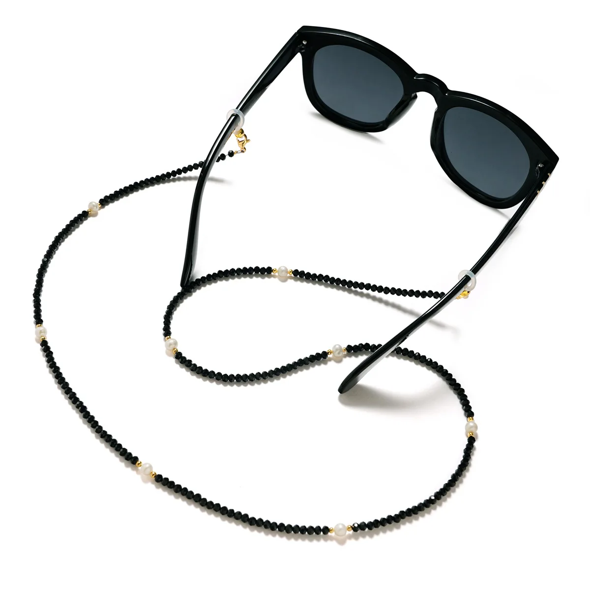 Fashion Reading Glasses Chain Pearl  Glasses Hanging Rope Anti-Lost Eyewear Mask Lanyard Women Sunglasses Glasses Chain 3