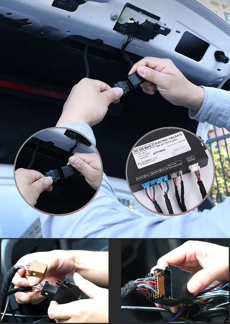 Smart Lock Plug And Play Induction Car Tailgate Lift Lock Power Auto Trunk Automatic Locks Innova +