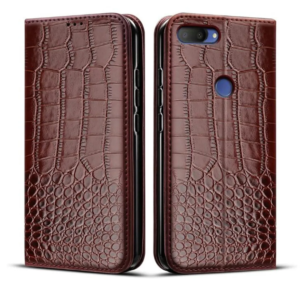 Luxurious Leather Flip Wallet Phone Case - Premium PU Skin Back Cover