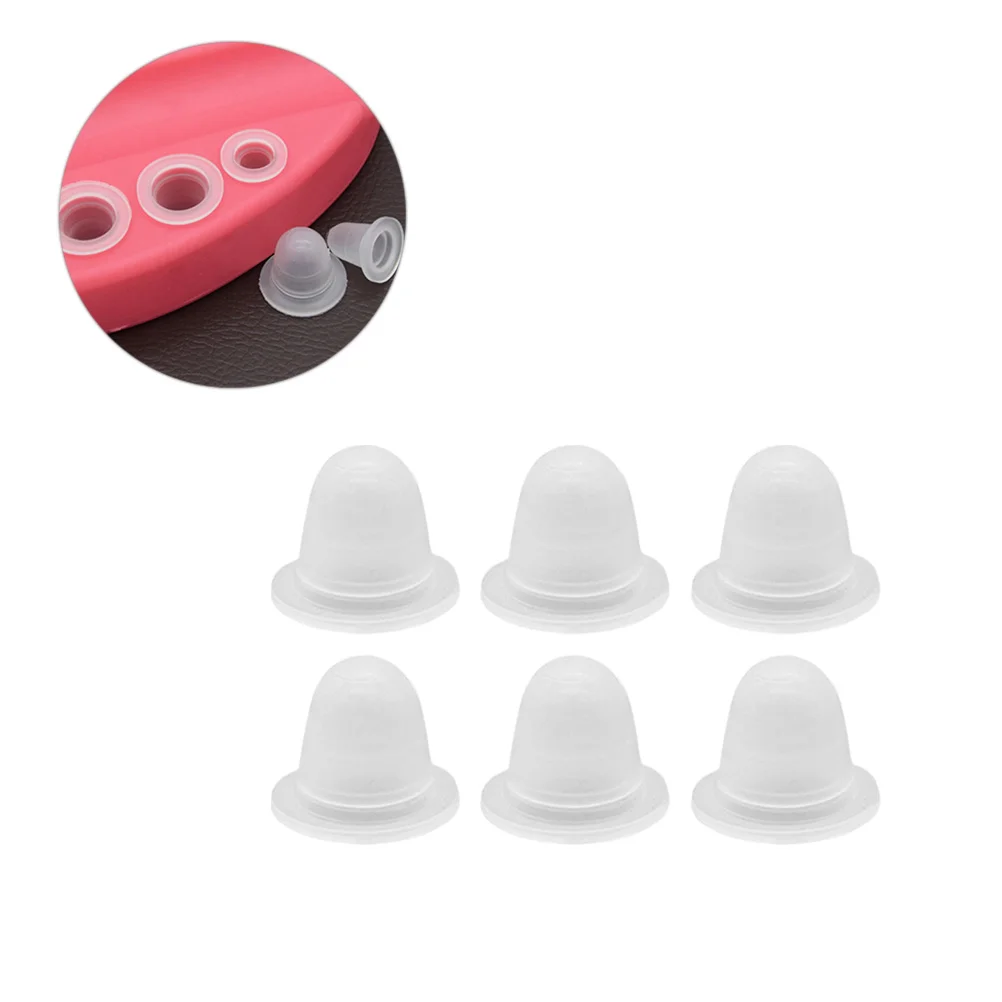 

200pcs Ink Cup Semi- Cup Silicone Ink Cup U Shaped Ink Cup (Large Size)
