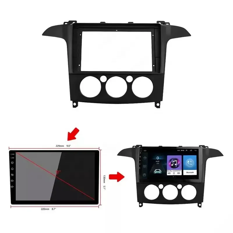 ڵ  þ  ġ г  ,  S-Max S Max 2006-2015, 9 ġ, 2DIN
