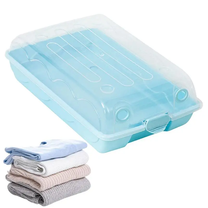 

Shoe Storage Box Stackable Shoe Containers Transparent Shoe Organizer Containers With Lids Foldable Shoe Box Stable Structure