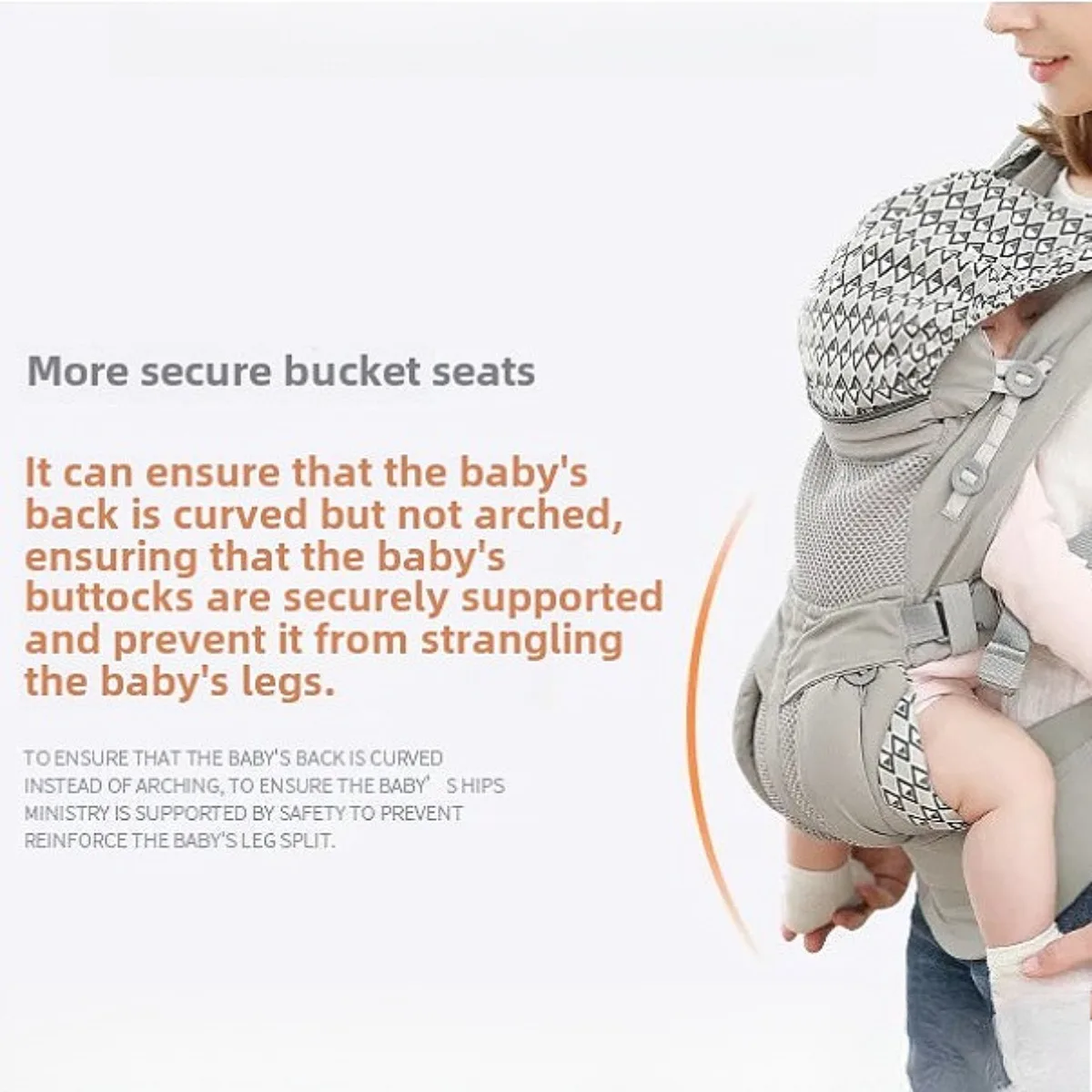 Baby Bags Baby Carrier Strap Front Facing Multi-functional Babies Sling Kangaroo Bag Breathable Carriers Wrap Blet for Newborn 4