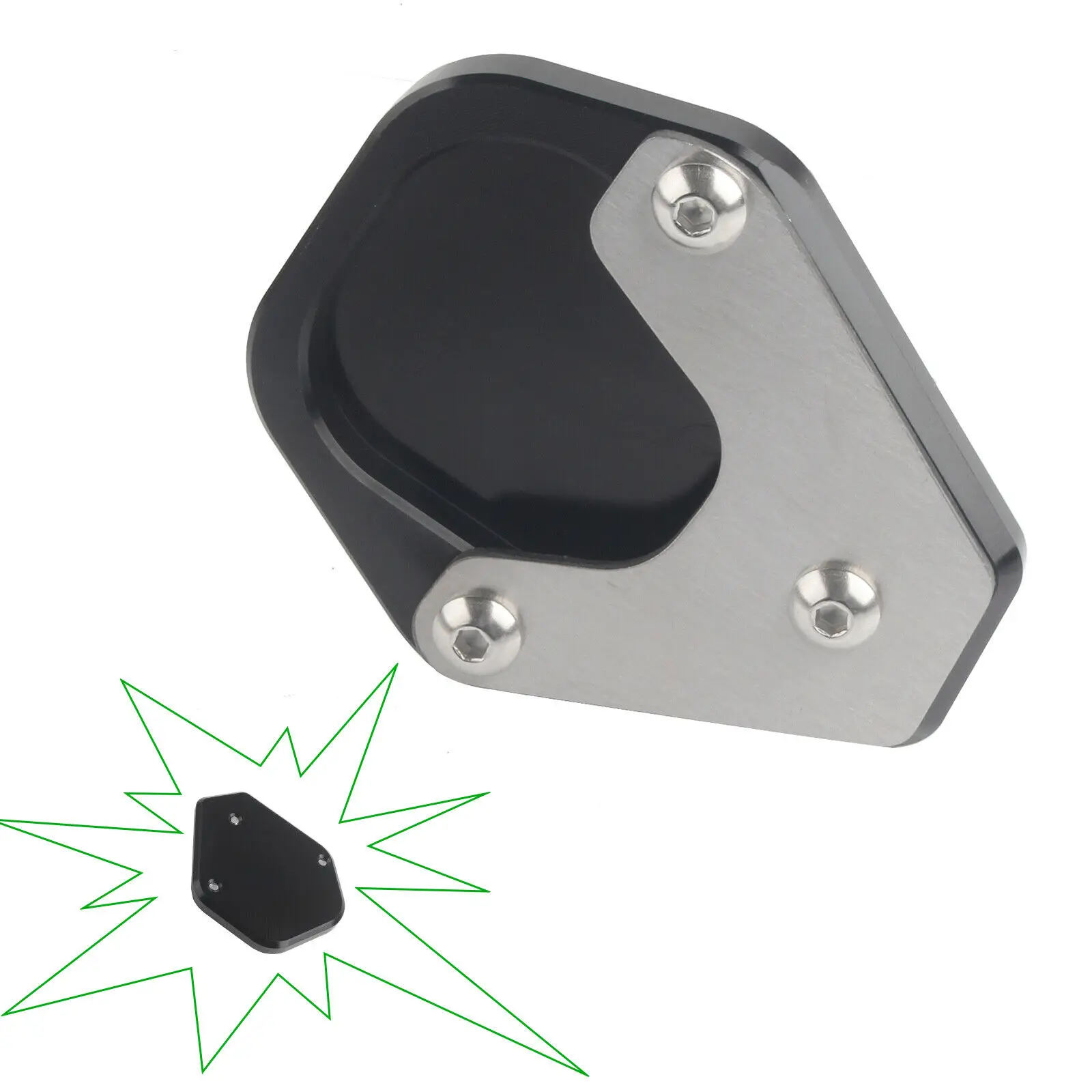 Per Moto Guzzi V85Tt 2020-2021 Cavalletto Sidestand Stand Extension Enlarger Pad