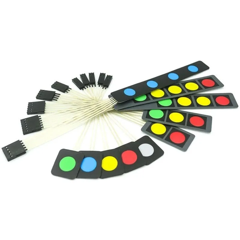 

2~200Pcs Membrane Switch Panel Button Car Modification DIY Horn Light 1key/2key/3key/4key Expansion Key