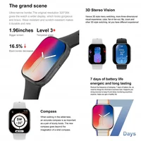 שעון חכם GPS חדש לשנת 2025 סדרת 10 עבור Apple Watch 10 זיכרון מוזיקה וידאו שיחת Bluetooth עמיד למים NFC Smartwatch עבור Android IOS 2