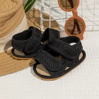 New Summer Baby Sandals Infant Boy Girl Shoes Non-slip Rubber Sole Net Flat Heel Garden Girl Sandals First Walkers Baby Shoes 5