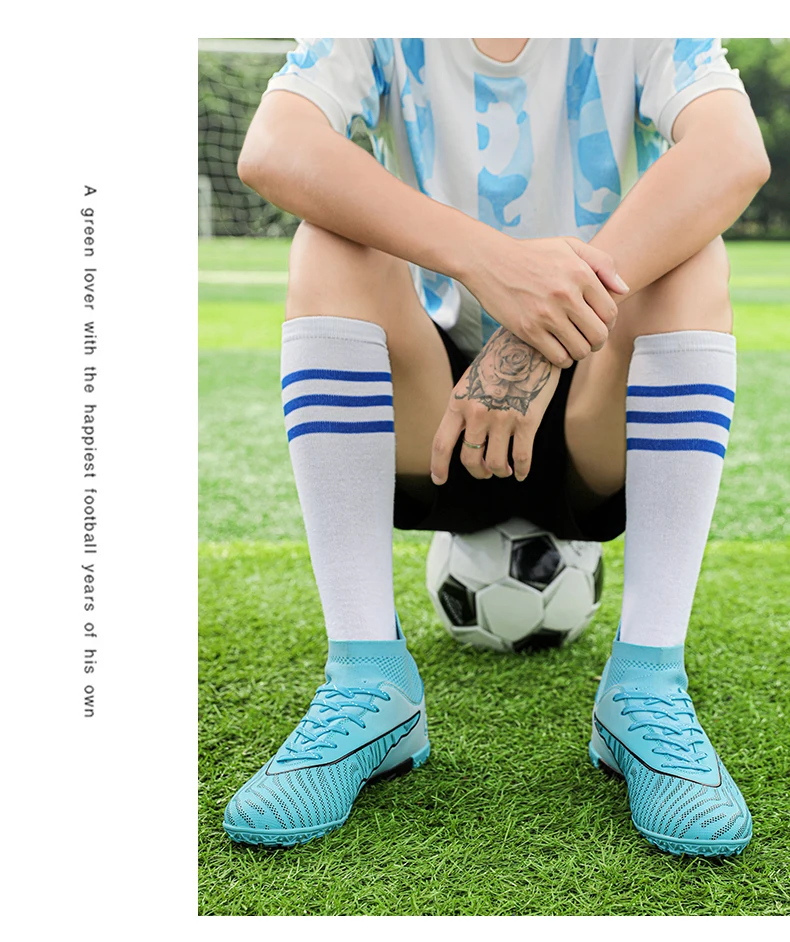 Fotballsko for menn, Society Fotballsko, Gress, Sklisikre, Futsal, Lange Pigger, Ankeltreningssko, Barn, Sport_voghion.com