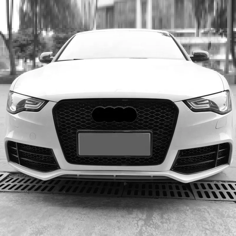 RS5 B8.5 Front bumper with grill for A5 S5 B8.5 facelift RS5 bodykit car bumper A5 S5 2012 2013 2014 2015 custom