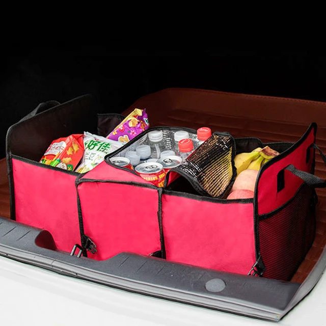 Trunk Organizer for Groceries | Large Collapsible Box | meori