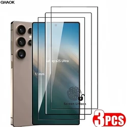 Premium Tempered Glass Screen Protector Set - 3 Pack - 3PCS (Galaxy S25)
