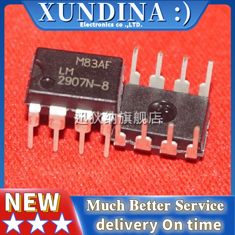 

5 шт./лот LM2907N-8 LM2907N DIP8 новая и оригинальная интегральная схема