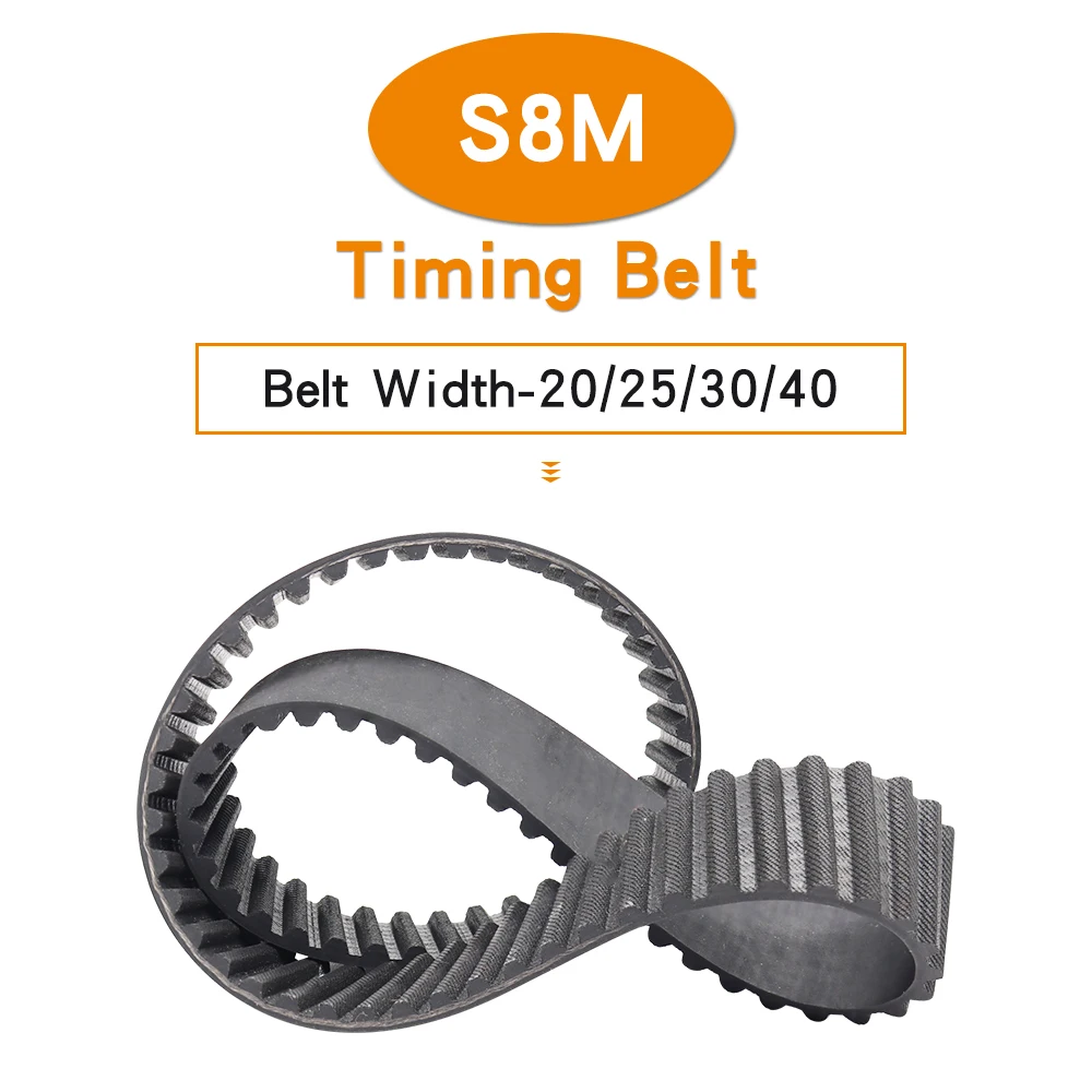 Toothed Belt S8M1224/1240/1248/1256/1264/1272/1280/1296/1304/1312