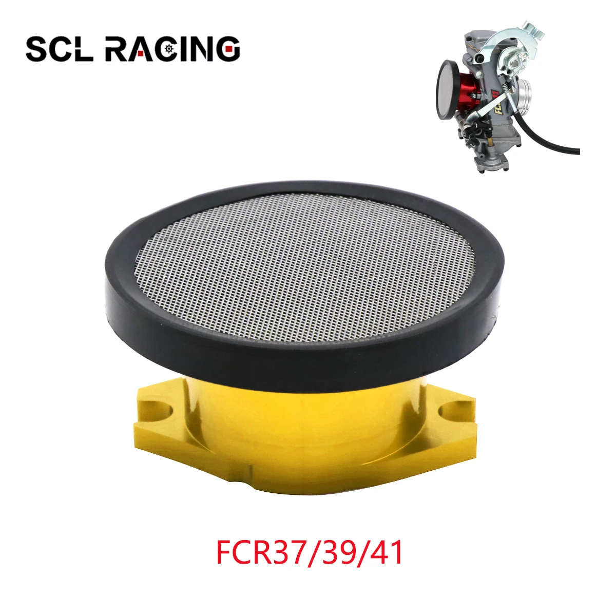 

SCL гонки для Keihi FCR37/39/41 СКОРОСТЬ СТЕК красный для FCR Гонки Карбюратор воздушная Воронка с 74 мм сеткой 1130-808-7000